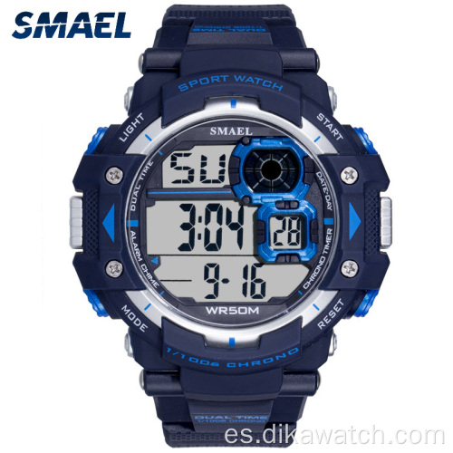 Relojes deportivos SMAEL para hombre S Shock LED Digital